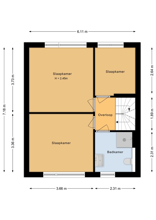 mediumsize floorplan